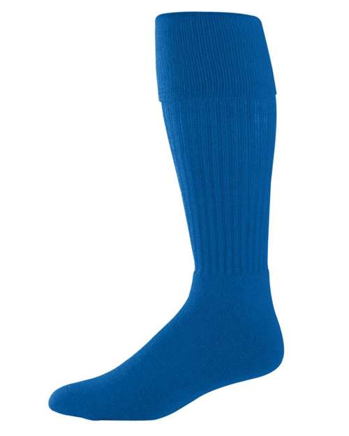 Augusta Sportswear Soccer Socks - Royal Front