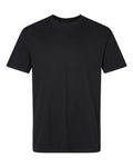 Unisex CVC Tee - Black Front