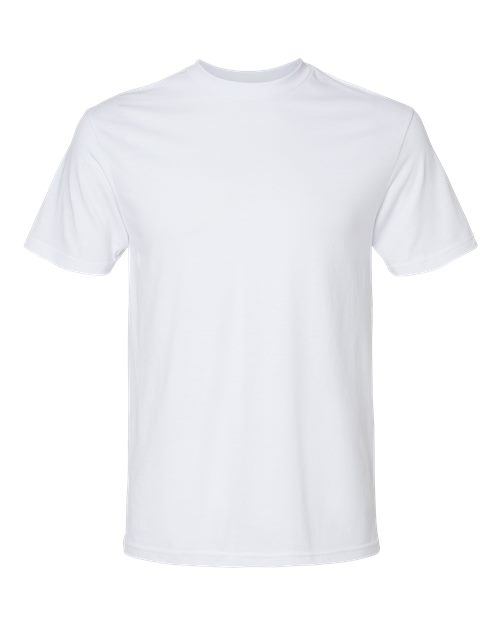 Unisex CVC Tee - White Front