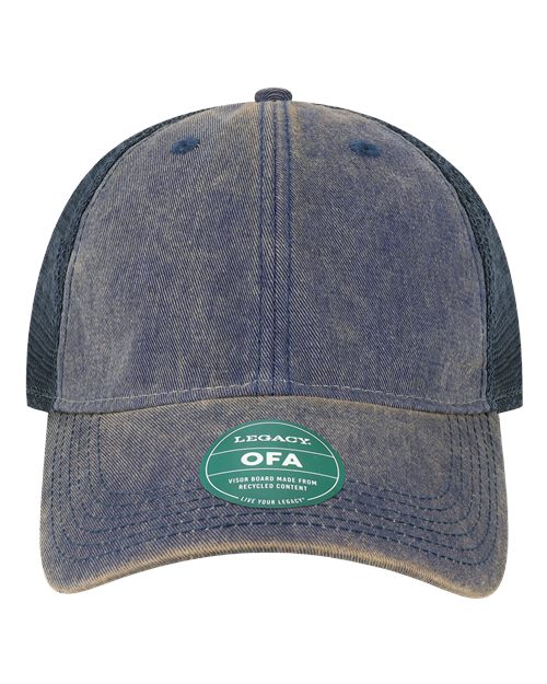 LEGACY Old Favorite Trucker Cap - Navy/ Navy Front