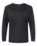 Unisex Long Islander Performance Long Sleeve T-Shirt - Black Front