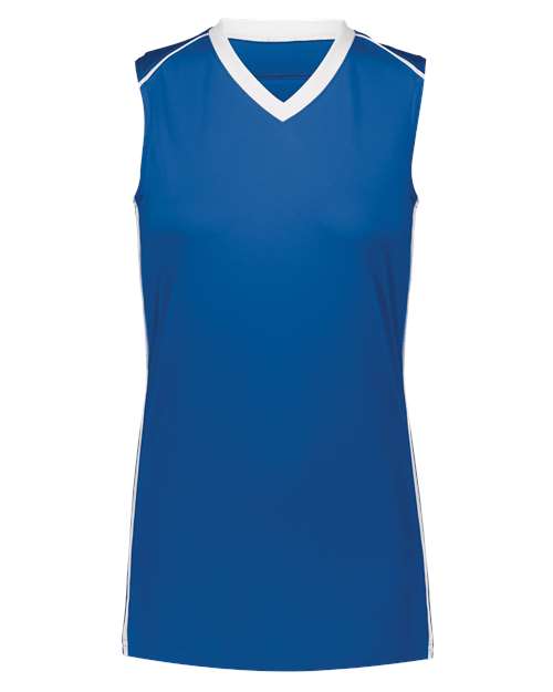 Augusta Sportswear Girls' Rover Jersey - Royal/ White Front