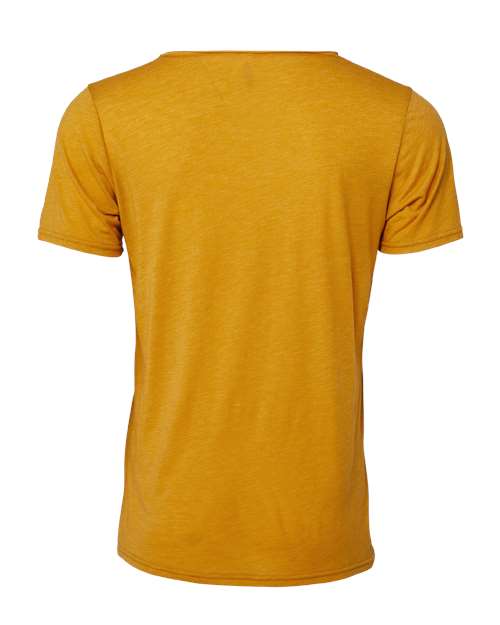 BELLA + CANVAS Unisex FWD Fashion Triblend Raw Neck Tee - Back