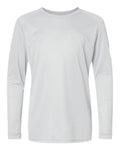 Paragon Youth Long Islander Performance Long Sleeve T-Shirt - Aluminum Front