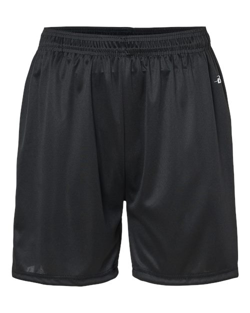 Badger Men's B-Core 5" Pocketed Shorts - Black Front